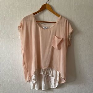 Pink Layered Shirt